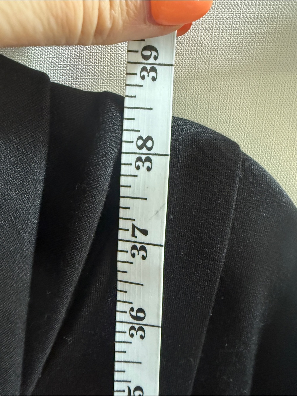 Bryn Walker Black Wool Blend Cowl Neck Layered Tunic Dress Size M USA - Picture 7 of 7